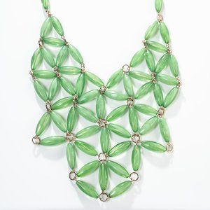 Robert Rose Bib Necklace